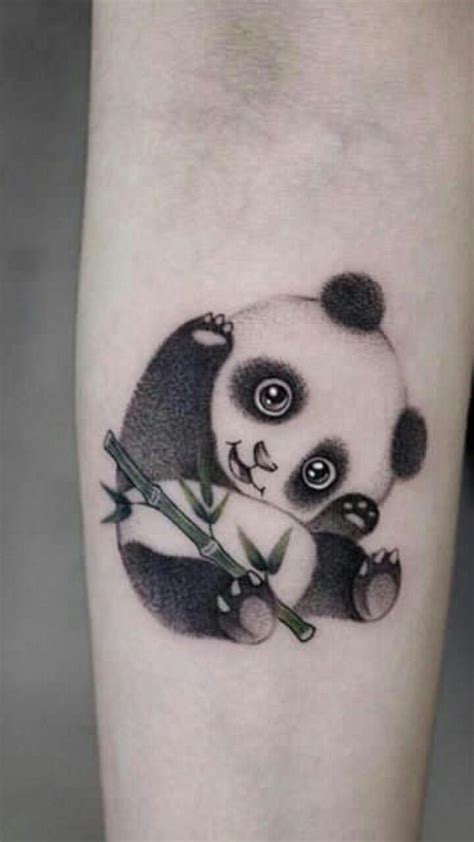 Cute Panda Tattoo Today Pin Tatuagem De Panda Tatuagem Panda