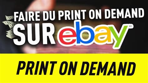 Print on Demand : Vendre Sur Ebay TUTO - YouTube