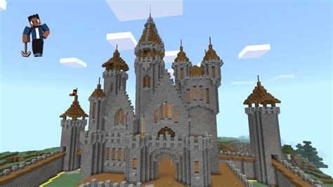 Como Construir Um Castelo No Minecraft Vem Pra Live YouTube