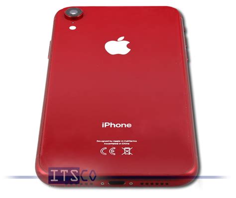 Apple Iphone Xr A2105 61 Zoll B Ware Rot Gebraucht Bei Itsco