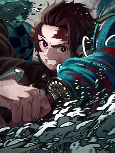 1668x2224 Tanjirou Kamado From Demon Slayer 1668x2224 Resolution