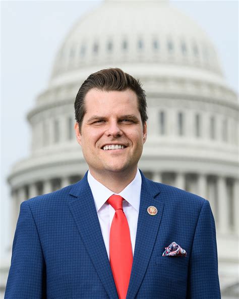 Px Matt Gaetz Official Portrait Th Congress Restoring Liberty