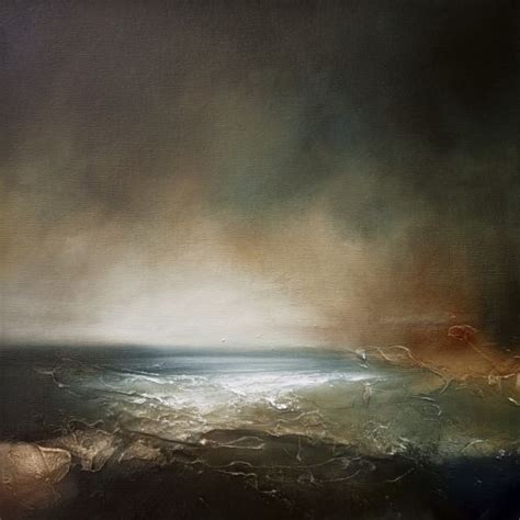 Secret Sea 2 Paul Bennett Abstract Oil On Canvas Add A Tranquil