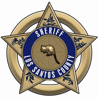 Gta Santos Police Sheriff Badge Departamento Andreas