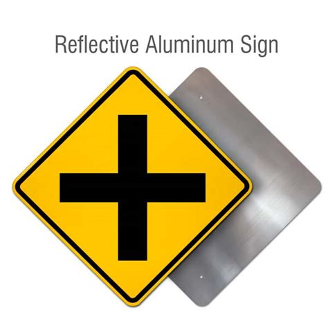 Cross Road Intersection Sign W2 1 Order Now
