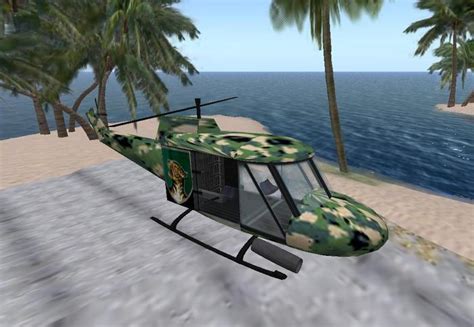 Second Life Marketplace Huey 20 Helicopter