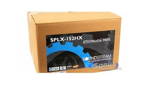 Soundstream SPLX-152HX (splx152hx) 15" Dual 2 ohm SPLX Series