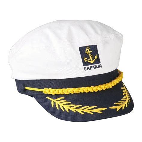 Facilla® Sailor Ship Boat Captain Hat Navy Marins Admiral Navy