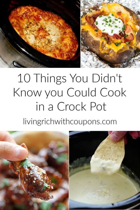 10 Things You Didnt Know You Could Make In A Crock Pot Cooking
