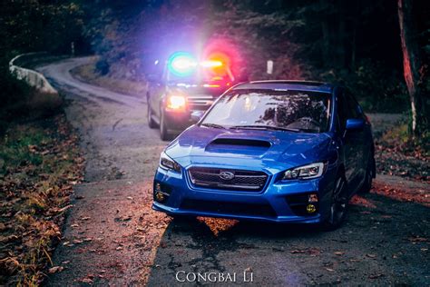 Best Cop Ever Pulled Up And Asked For A Fake Pull Over Shot Of My Wrx