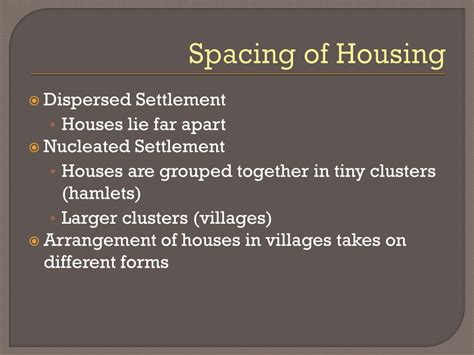 Ppt Landscapes Of Rural Settlements Powerpoint Presentation Free