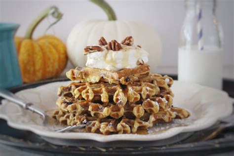 Pumpkin Waffles The Best I Ever Ate Crispy And Delicious