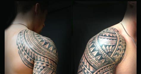 Tatouages Des Cultures Du Pacifique Maori Shoulder Polynesian Tattoo