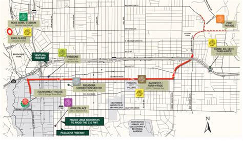 Rose Parade 2015 Start Time Route Map And Street Closures