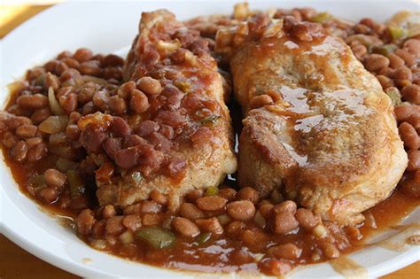 Simple Baked Beans And Pork Chop Recipe Cullys Kitchen