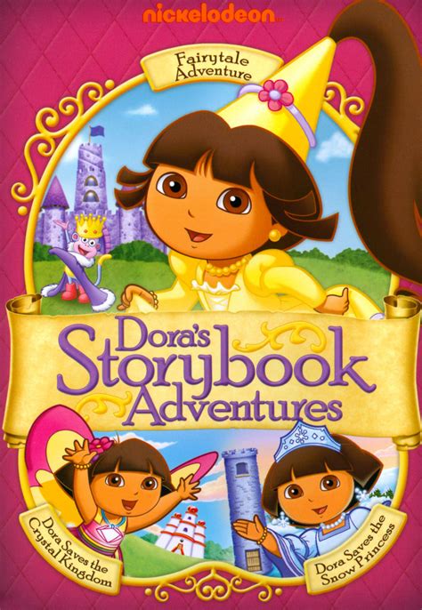 Dora The Explorer Doras Storybook Adventures 3 Discs Dvd Best Buy