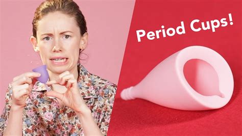 I Try 5 Menstrual Cups For My Period Youtube