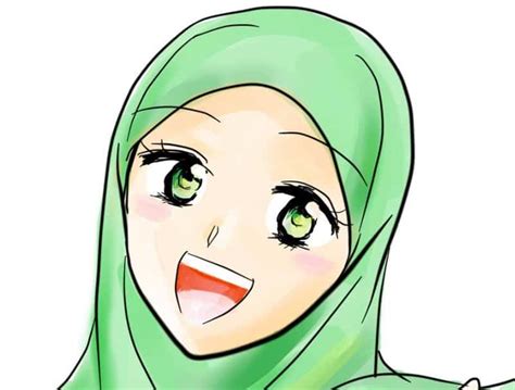 Gambar Kartun Muslimah Cantik Dan Imut Bercadar Adzka