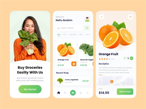 Grocery Shop Ui Ux Mobile App Kit Figma