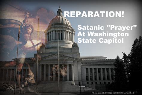 Pledge Reparation Against Satanic Invocation In Washington State
