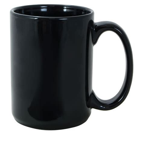 Black Mug 15oz Mugs Drinkware Drink And Barware Awaji