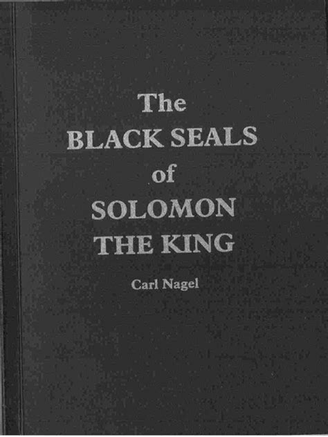 The Black Seals Of The King Solomon Goetia Witchcraft Satan Etsy