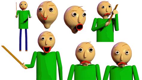 Many Faces Of Baldi By Angrygal On Deviantart