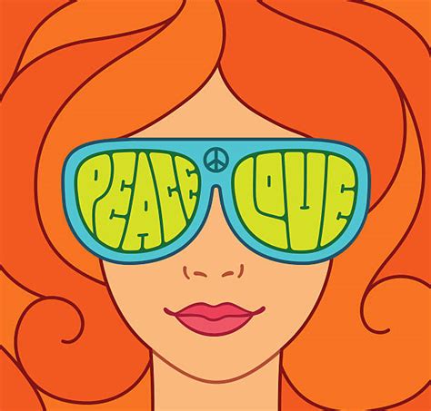Hippie Woman Illustrations Royalty Free Vector Graphics And Clip Art