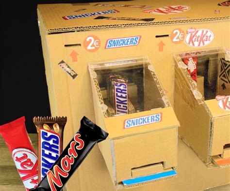 Diy atm machine step by step. HOW TO MAKE CHOCOLATE VENDING MACHINE : 9 Steps (with ...