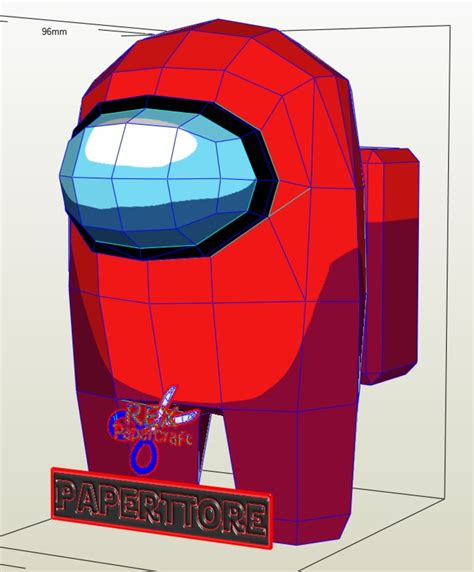 Among Us Papercraft Among Us Papercraft Download Printable Images And