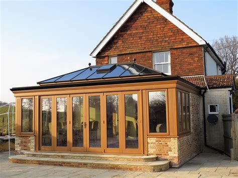 Wood Orangery In East Sussex Designed And Built By Richmond Oak