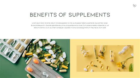 Nutritional Supplements Templates Designlifestyleppt