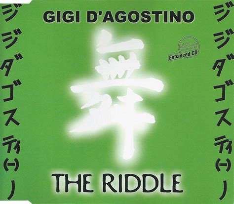 Gigi D Agostino The Riddle - Gigi D'Agostino - The Riddle (1999, CD) | Discogs