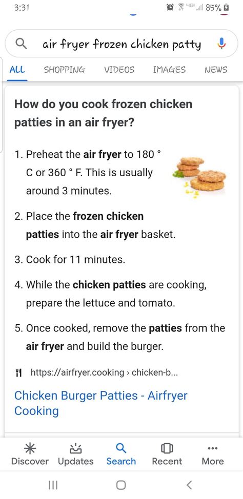 Air fryer burgers use the air fryer to cook frozen burger patties perfectly in 20 minutes. Frozen Chicken Patties | Chicken patties, Air fryer dinner ...
