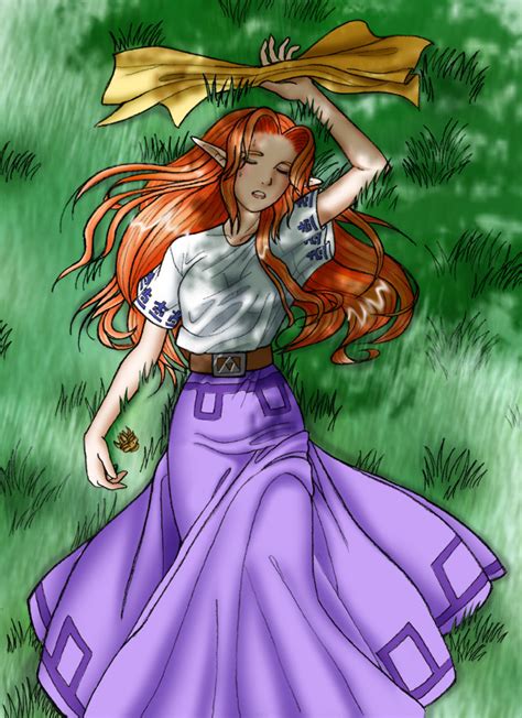 Malon The Legend Of Zelda And 1 More Drawn By Sarahquillian Danbooru