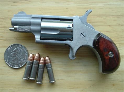 Mini Revólver North American Calibre 22 Lr Eua Sala De Armas