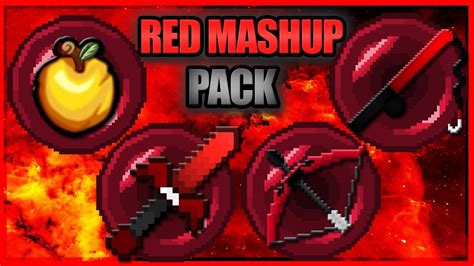 Minecraft Pvp Texture Pack L Red Semi Mashup 1718 Youtube
