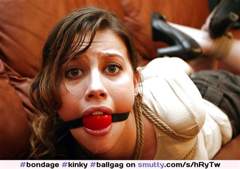Bondage Kinky Ballgag Submissive Slave Tiedup