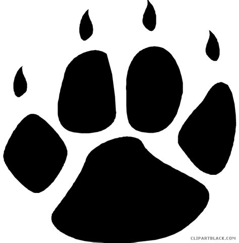 Paw Clipart White Bear Paw White Bear Transparent Free For Download On