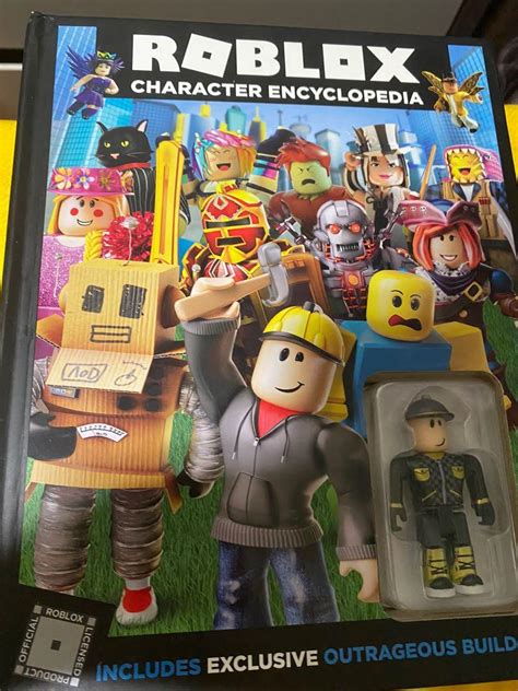 Roblox Character Encyclopedia Plus The Exclusive Builder Man Figurine