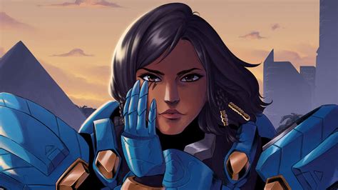 Latest Overwatch New Blood Comic Sees Ana And Pharah Reunited Gamespot