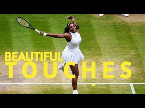 Beautiful Touches From Serena Williams At The Net Serena Williams