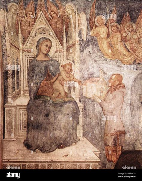 The Virgin And Donor Circa 1370 14th Century Unknown Painters The