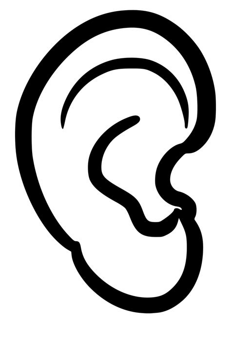 Ears Clipart Black And White 15 Free Cliparts Download Images On