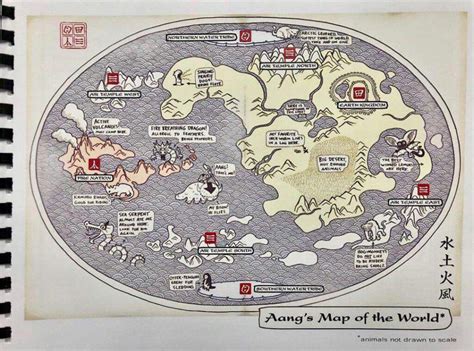 Legend Of Korra World Map Table Rock Lake Map