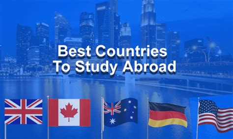 12 Best Countries To Study Abroad 2024 Scholarshiptab