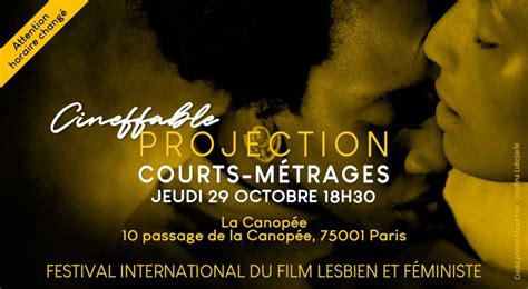 Tickets Complet Projection Courts Métrages Du Festival Cineffable