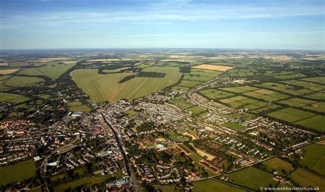 Newmarket Suffolk From The Air Aerial Photographs Of Great Britain