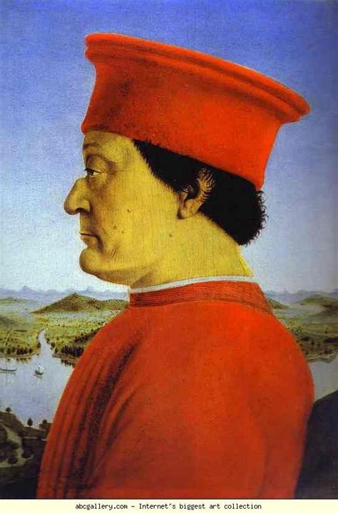 Piero Della Francesca Diptych Portraits Of Federico Da Montefeltro