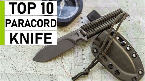 Top 10 Best Fixed Blade Survival Knife With Paracord Knife Handle Top 10